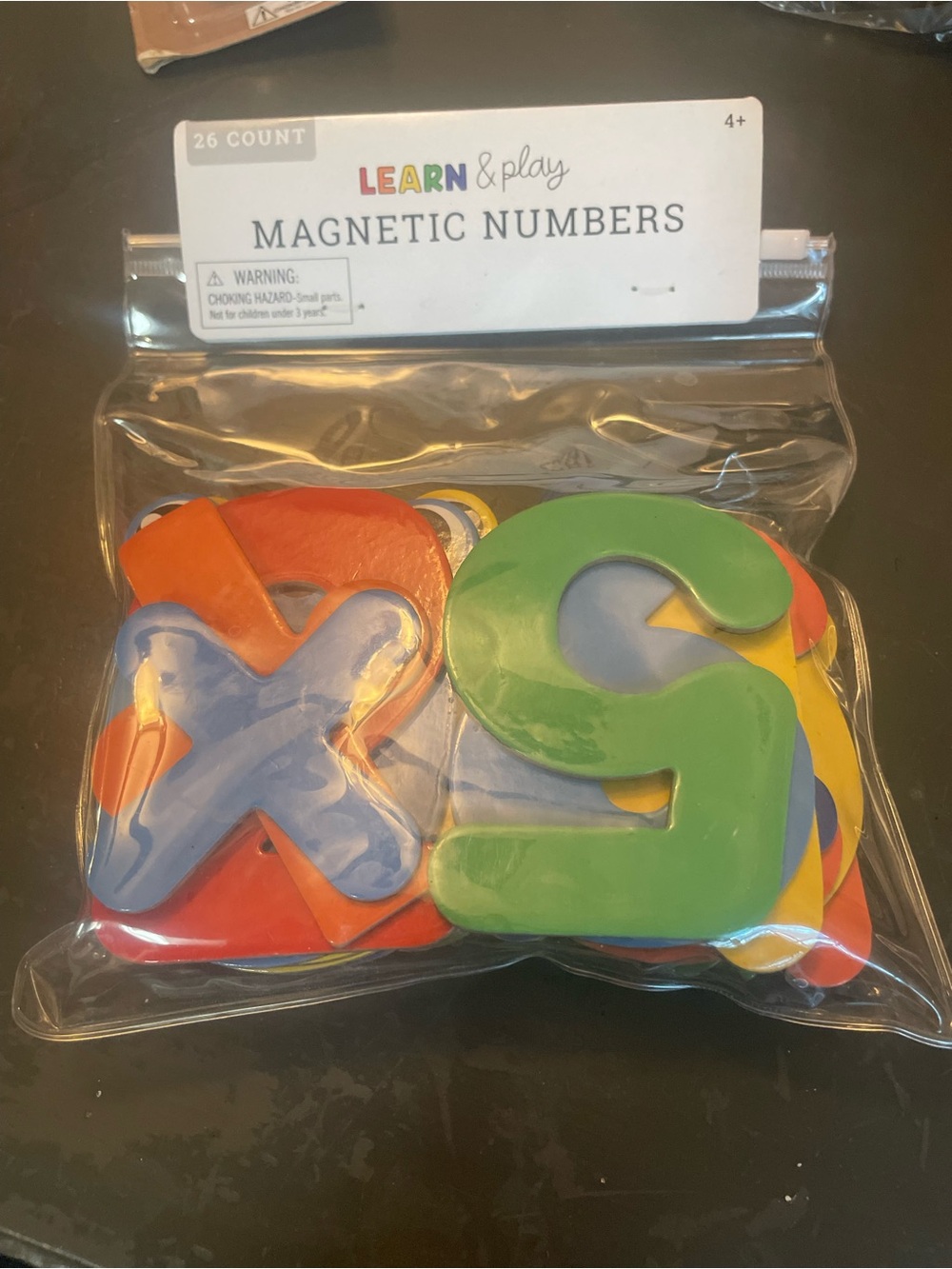 Magnetic Numbers - Multi-Color Educational Set